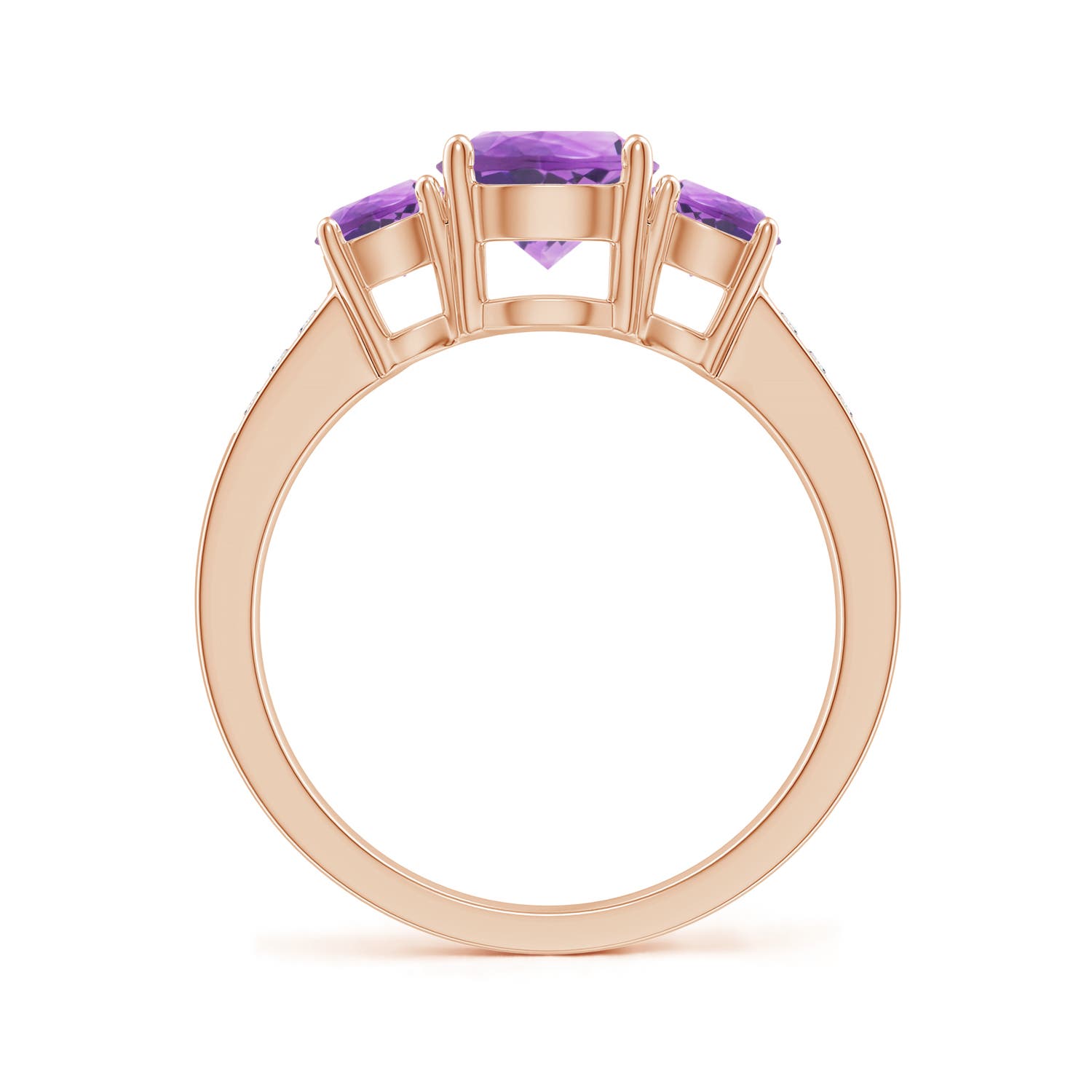 A - Amethyst / 1.72 CT / 14 KT Rose Gold