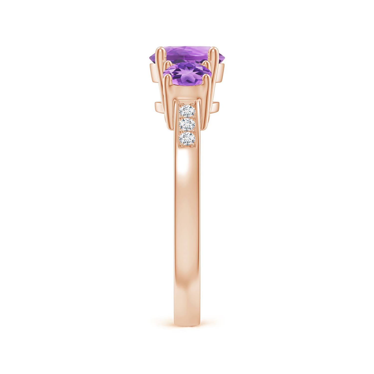 A - Amethyst / 1.72 CT / 14 KT Rose Gold