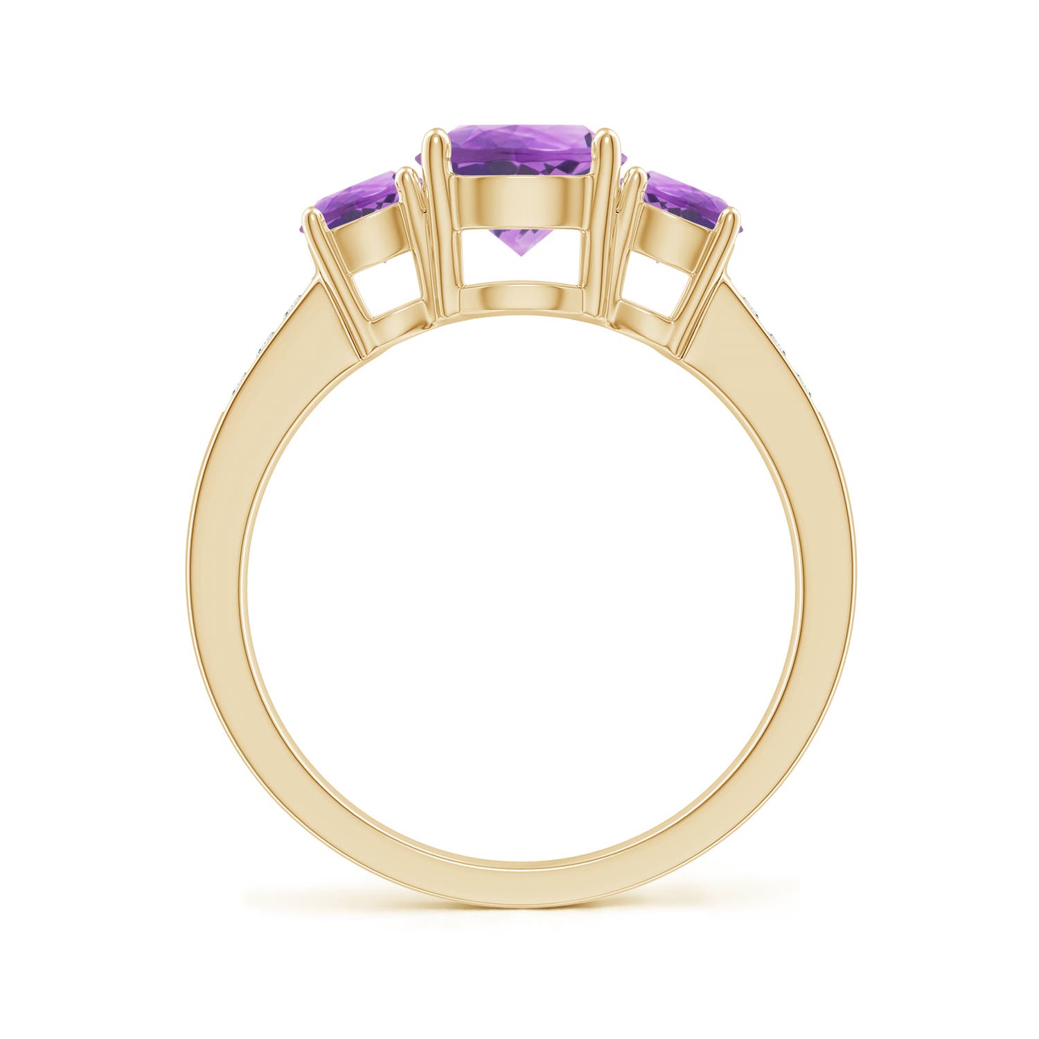 A - Amethyst / 1.72 CT / 14 KT Yellow Gold