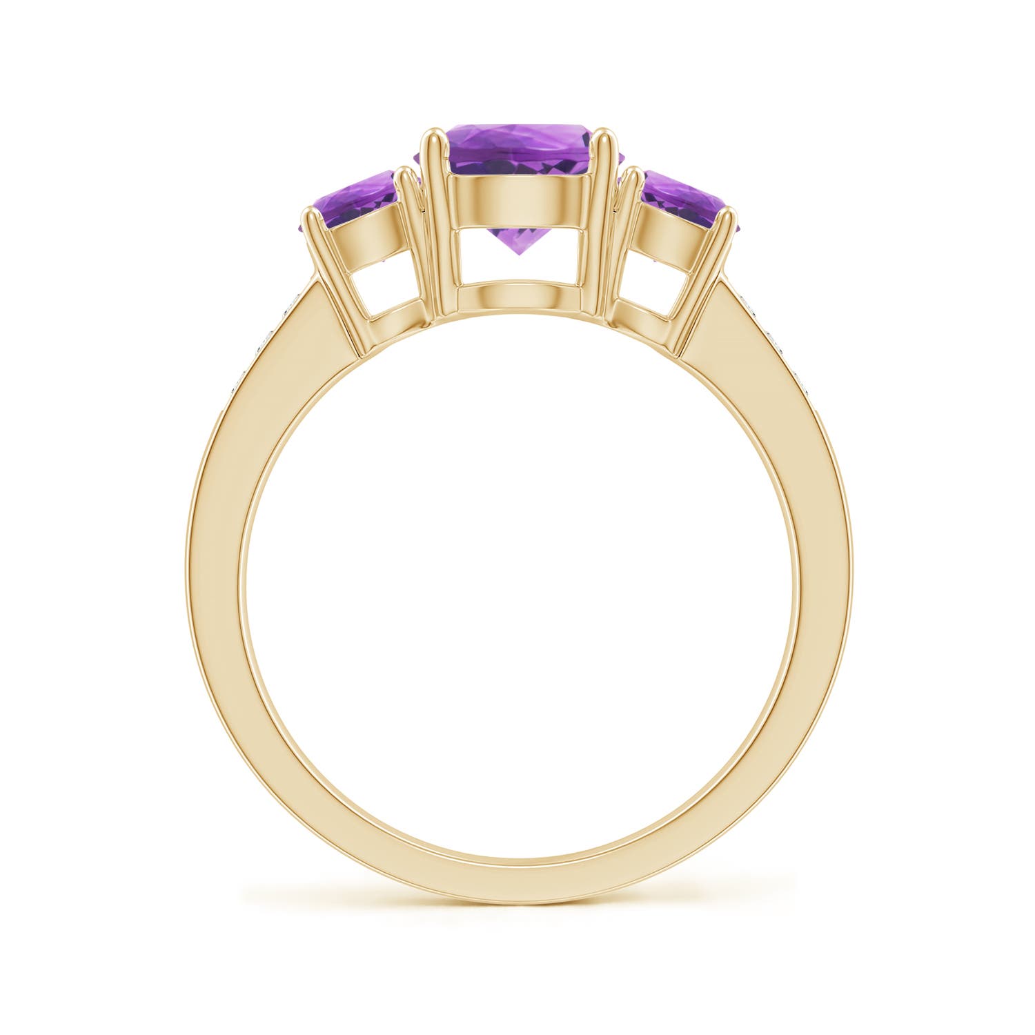 AA - Amethyst / 1.72 CT / 14 KT Yellow Gold