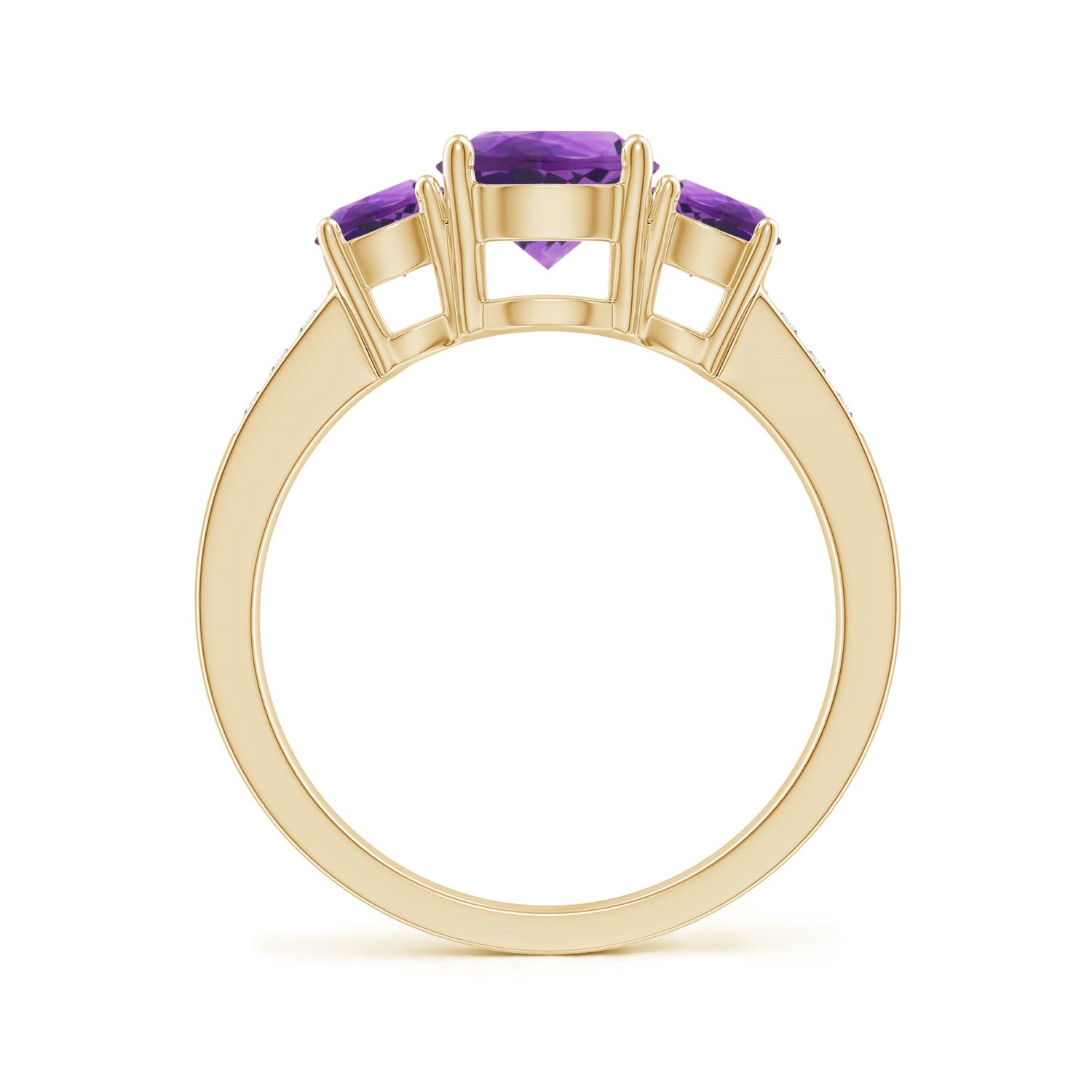 AAA - Amethyst / 1.72 CT / 14 KT Yellow Gold