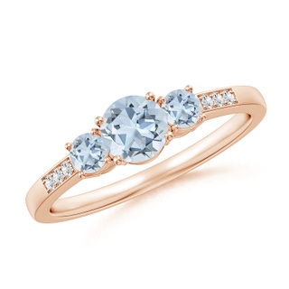 Round A Aquamarine