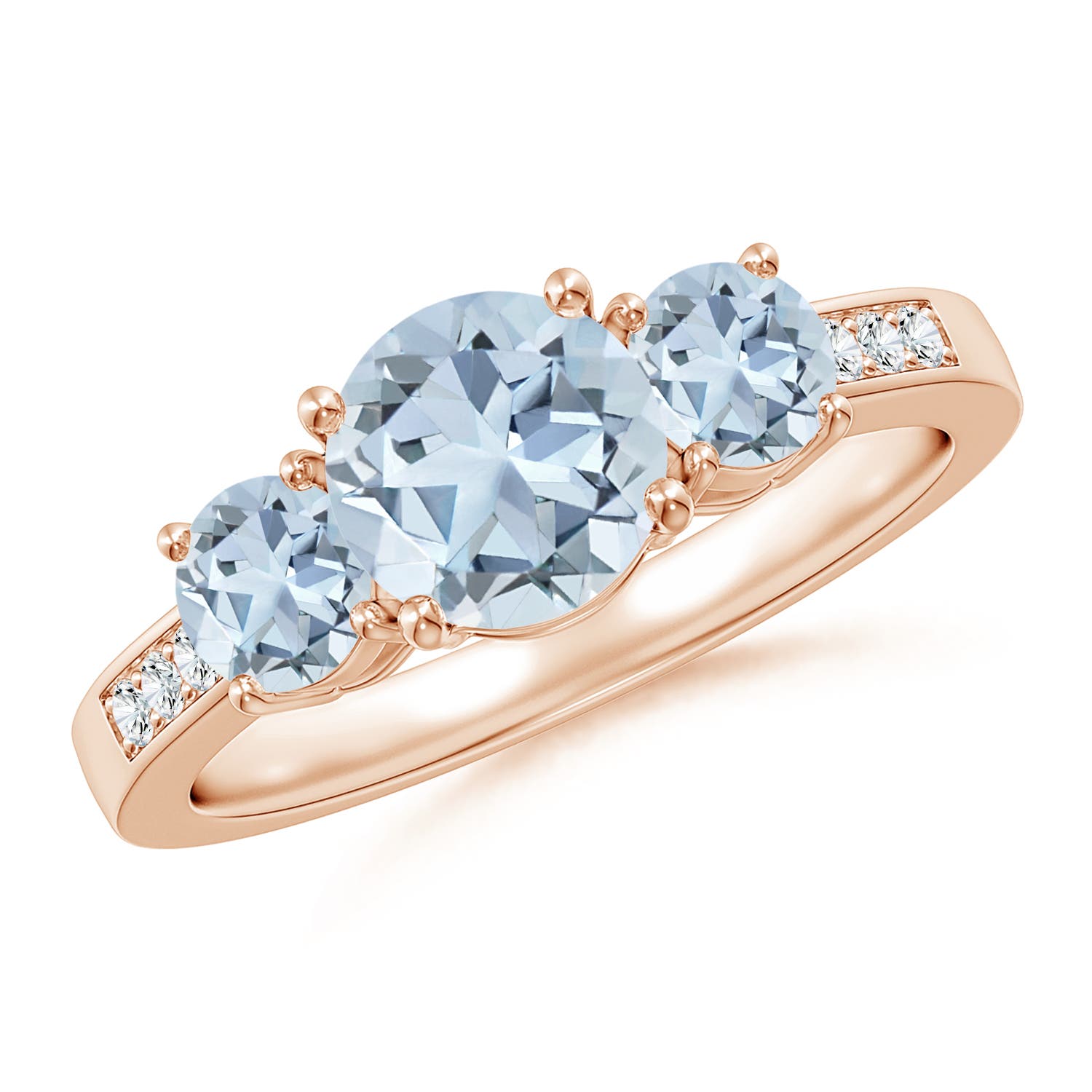 A - Aquamarine / 1.59 CT / 14 KT Rose Gold