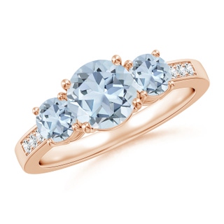 Round A Aquamarine