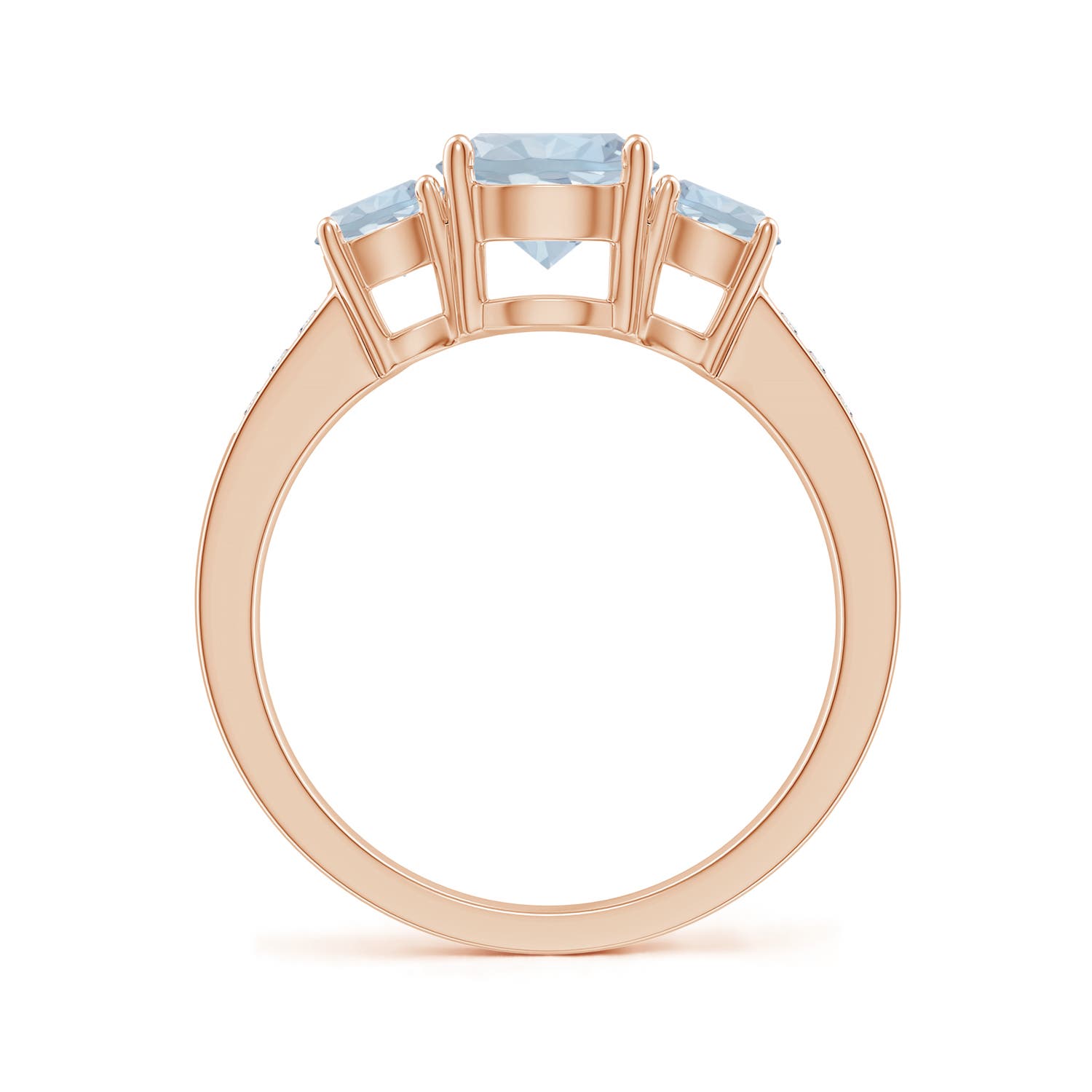 A - Aquamarine / 1.59 CT / 14 KT Rose Gold