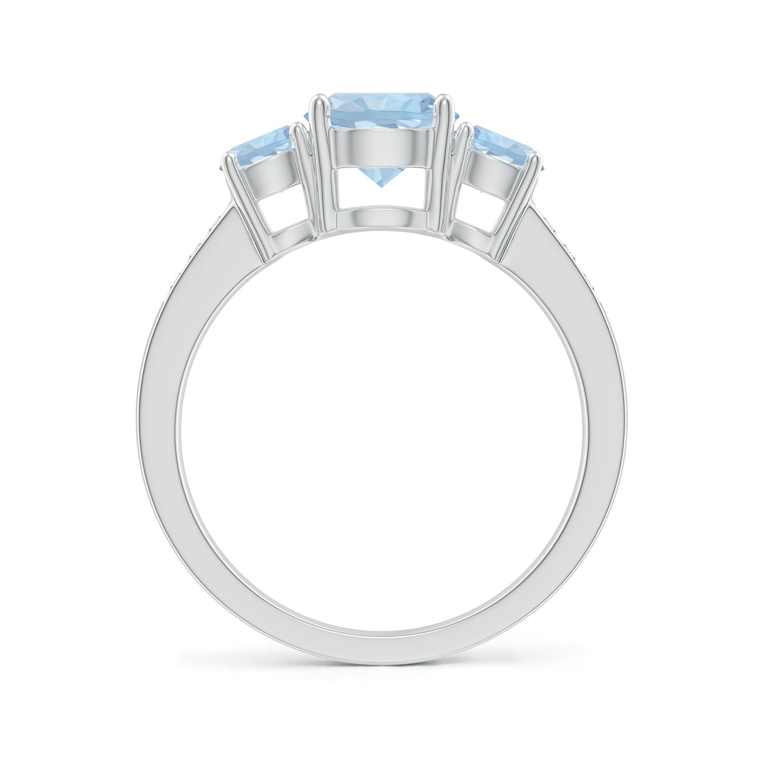 AA - Aquamarine / 1.59 CT / 14 KT White Gold