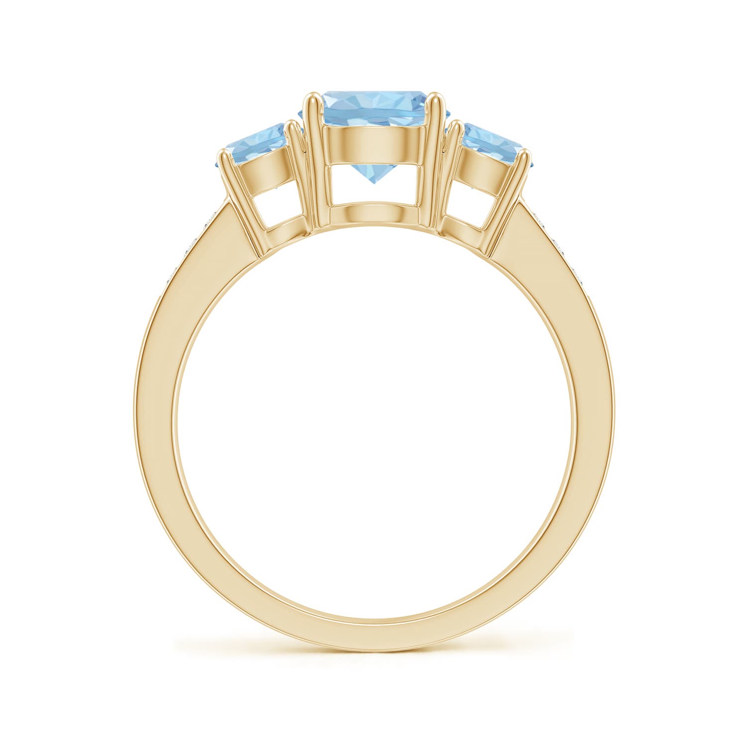 AAA - Aquamarine / 1.59 CT / 14 KT Yellow Gold