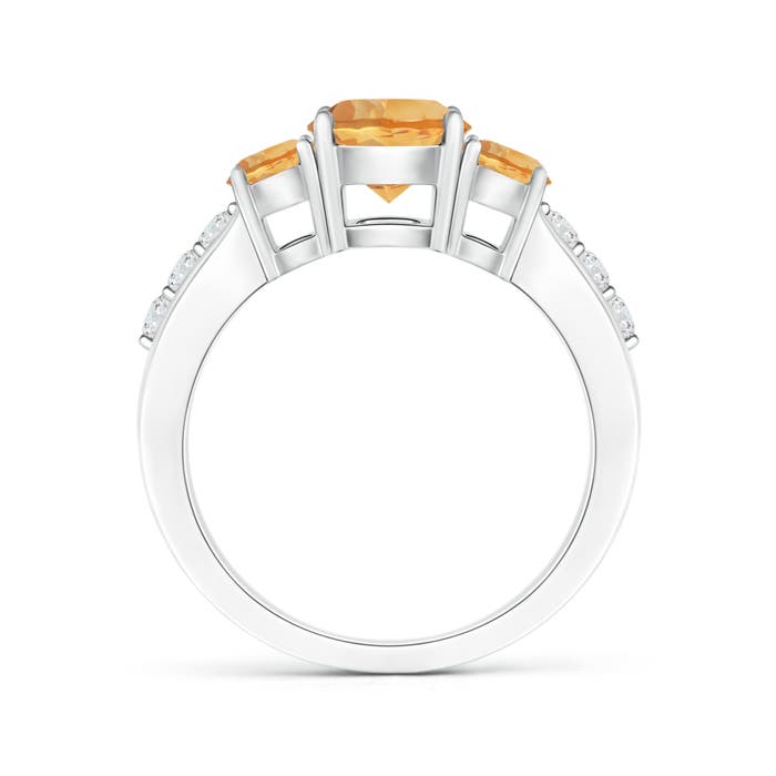 A - Citrine / 1.78 CT / 14 KT White Gold