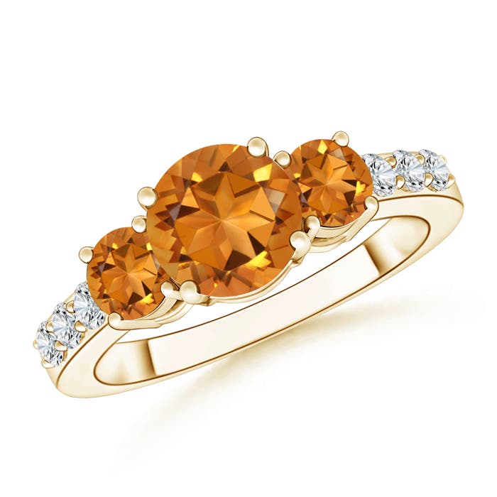 AAA - Citrine / 1.78 CT / 14 KT Yellow Gold