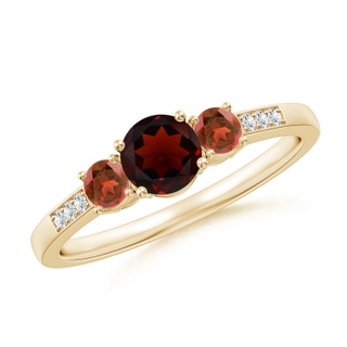 Round AA Garnet