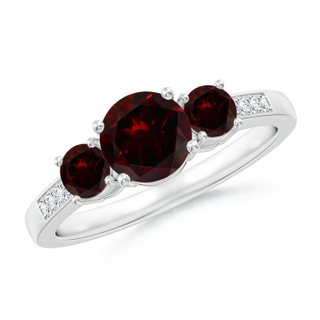 Round A Garnet