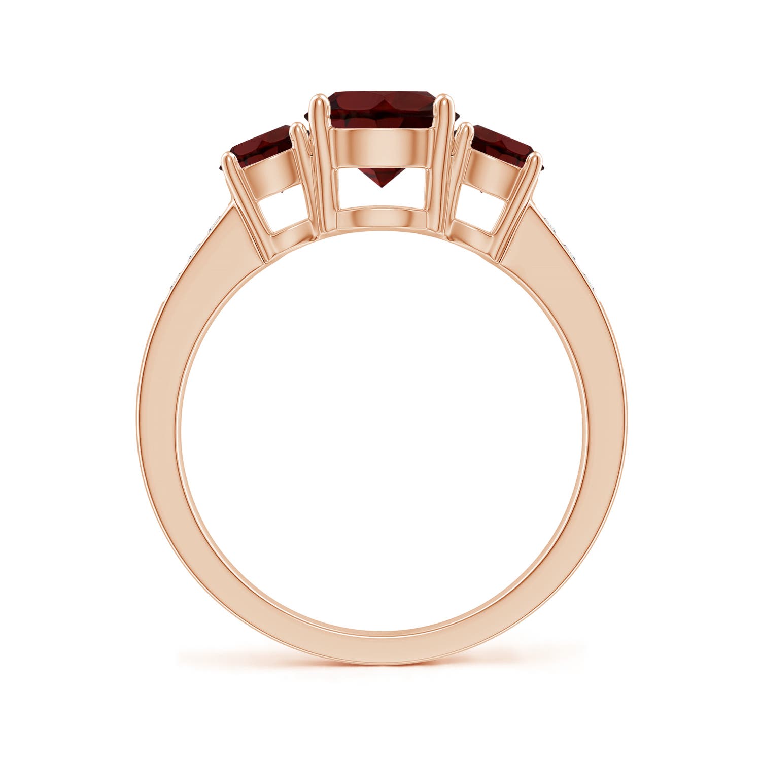 AA - Garnet / 2.23 CT / 14 KT Rose Gold