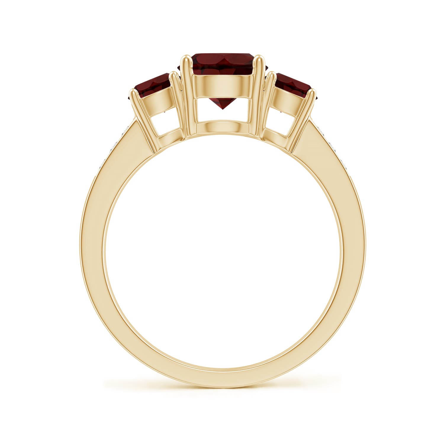 AA - Garnet / 2.23 CT / 14 KT Yellow Gold