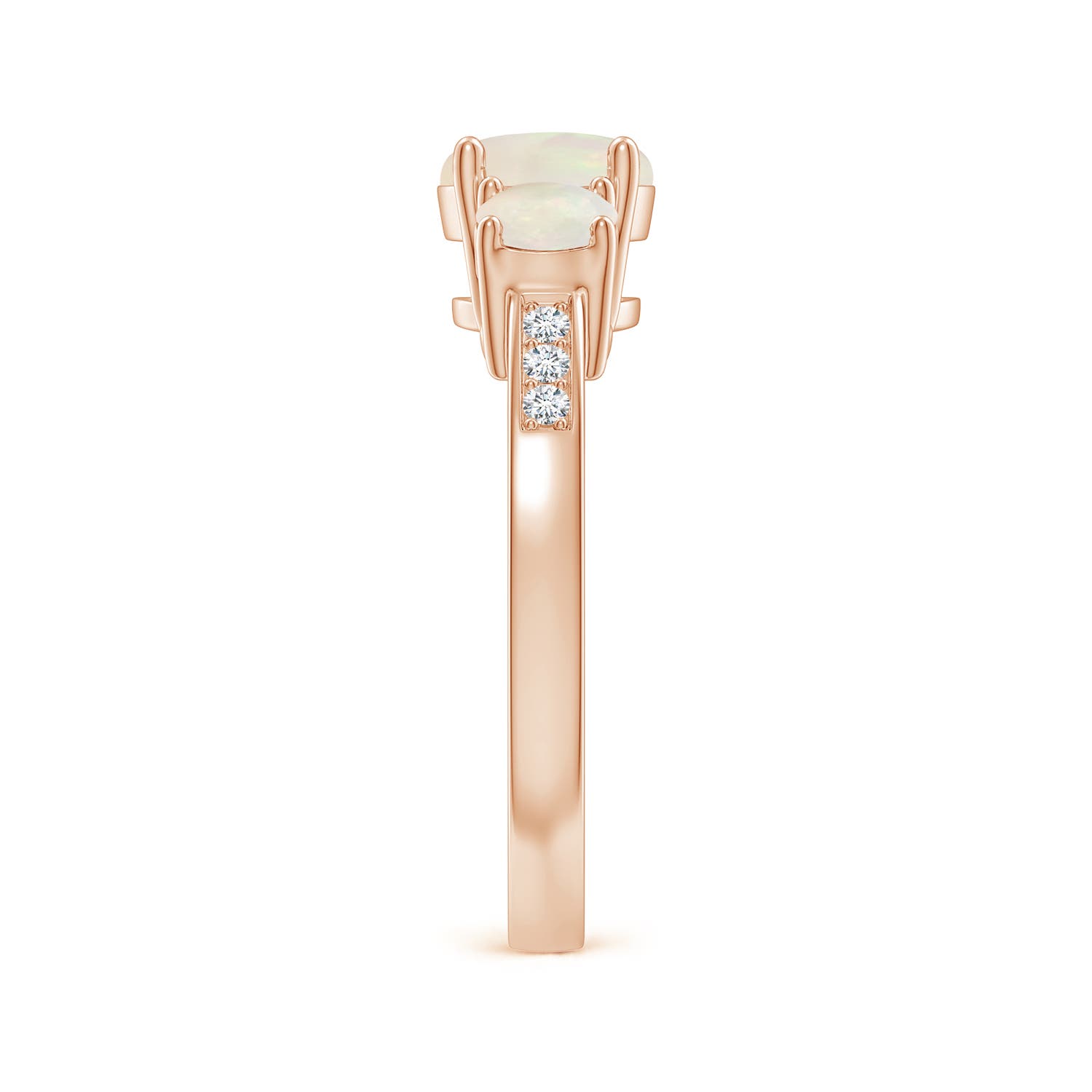 A - Opal / 1.14 CT / 14 KT Rose Gold