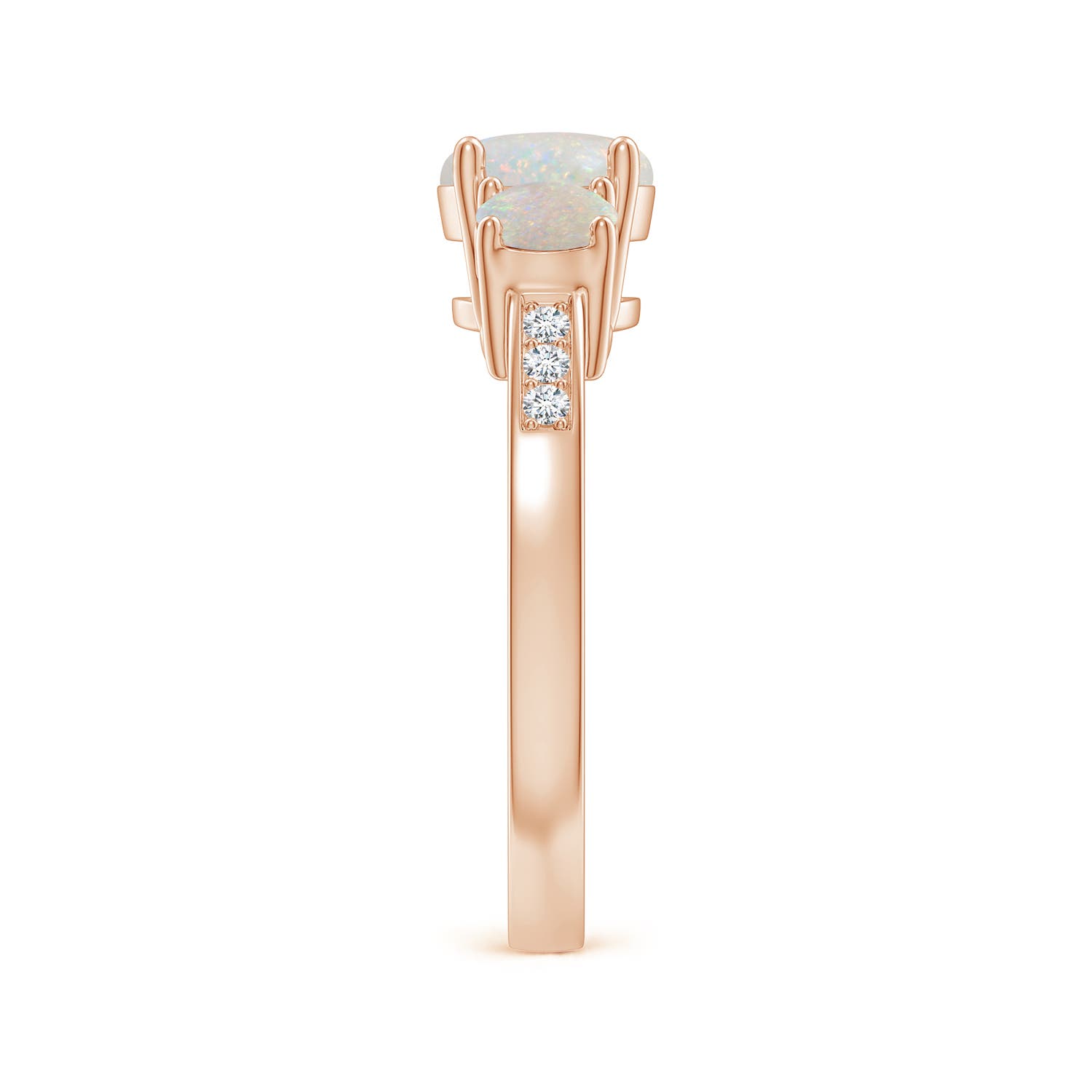 AA - Opal / 1.14 CT / 14 KT Rose Gold