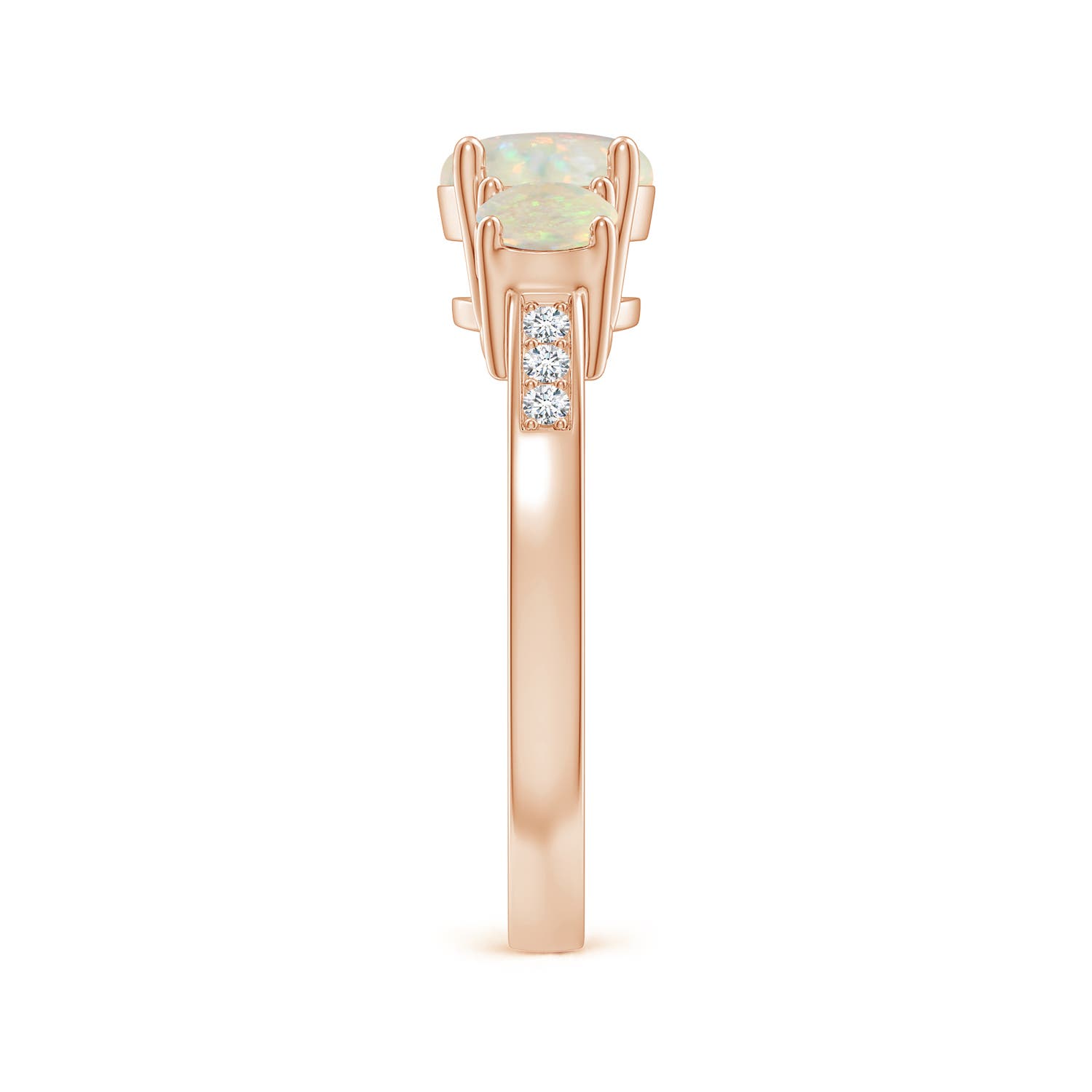 AAA - Opal / 1.14 CT / 14 KT Rose Gold