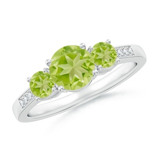 Round AA Peridot