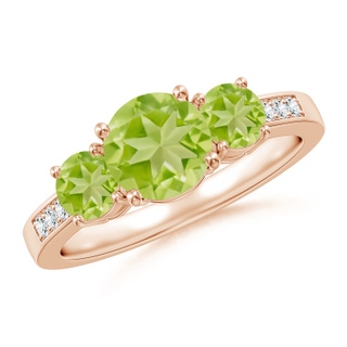 Round AA Peridot