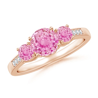 Round A Pink Sapphire