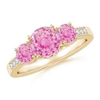 Round A Pink Sapphire