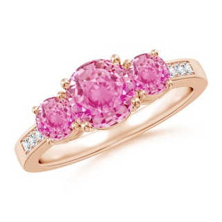 Round AA Pink Sapphire