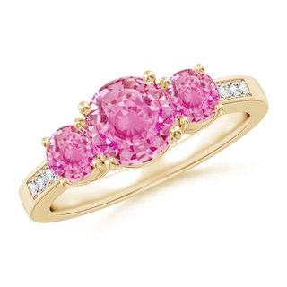 Round AA Pink Sapphire