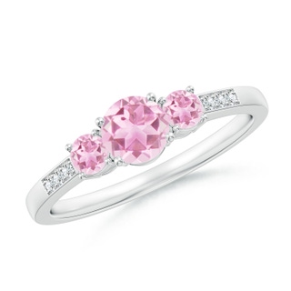 Round A Pink Tourmaline