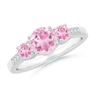 Round A Pink Tourmaline
