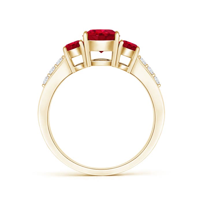 AAA - Ruby / 1.52 CT / 14 KT Yellow Gold