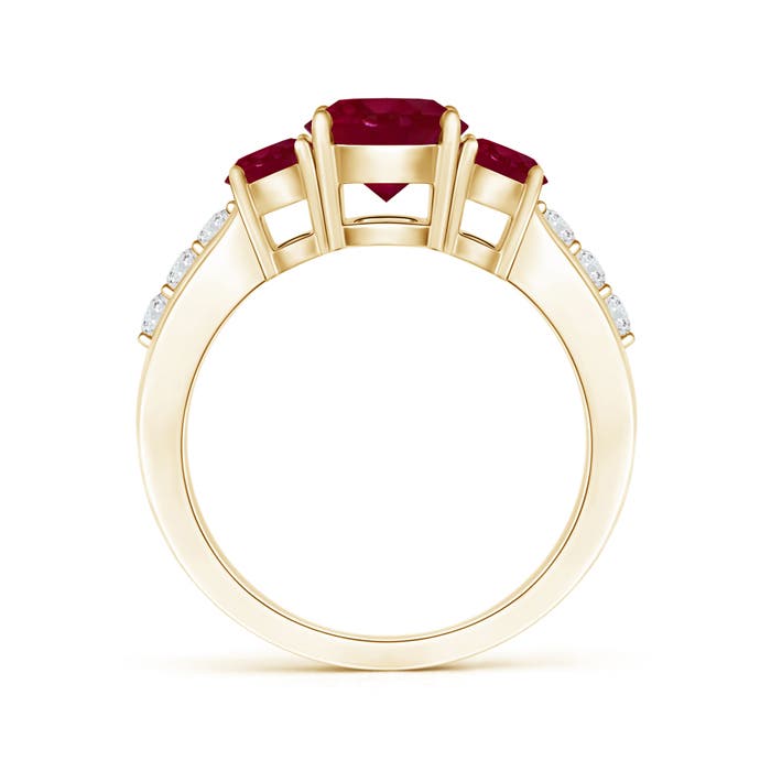 A - Ruby / 2.15 CT / 14 KT Yellow Gold