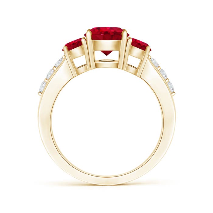 AAA - Ruby / 2.15 CT / 14 KT Yellow Gold