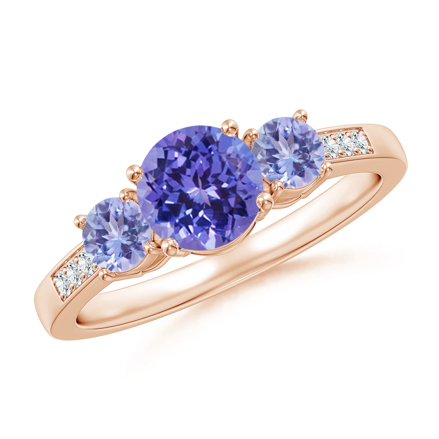 AA - Tanzanite / 1.32 CT / 14 KT Rose Gold