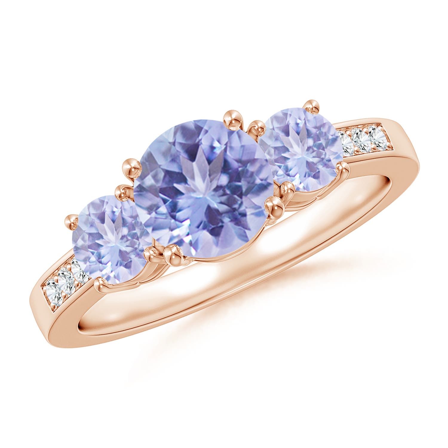 A - Tanzanite / 2.02 CT / 14 KT Rose Gold