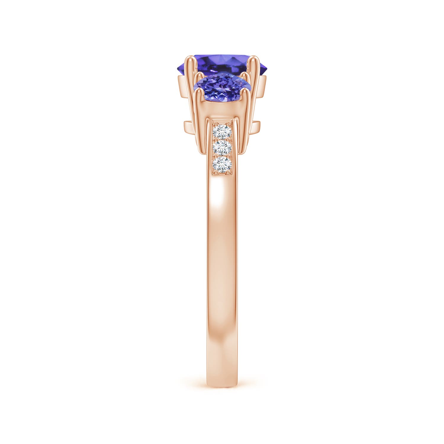 AA - Tanzanite / 2.02 CT / 14 KT Rose Gold