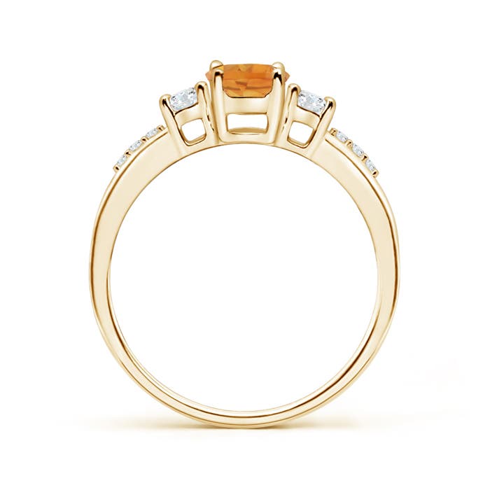 AA - Citrine / 1.01 CT / 14 KT Yellow Gold