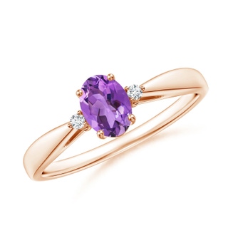 Oval AA Amethyst