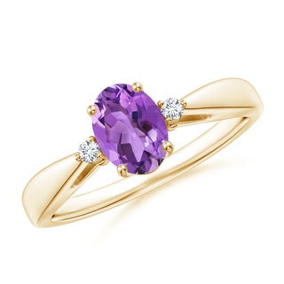 Oval AA Amethyst