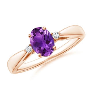 Oval AAAA Amethyst