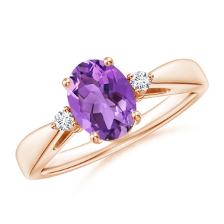 Oval AA Amethyst