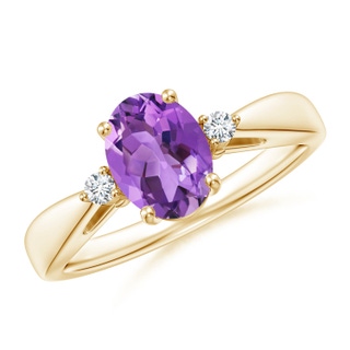 Oval AA Amethyst