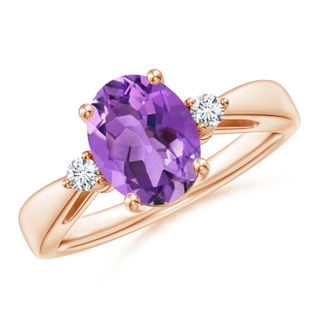 Oval AA Amethyst