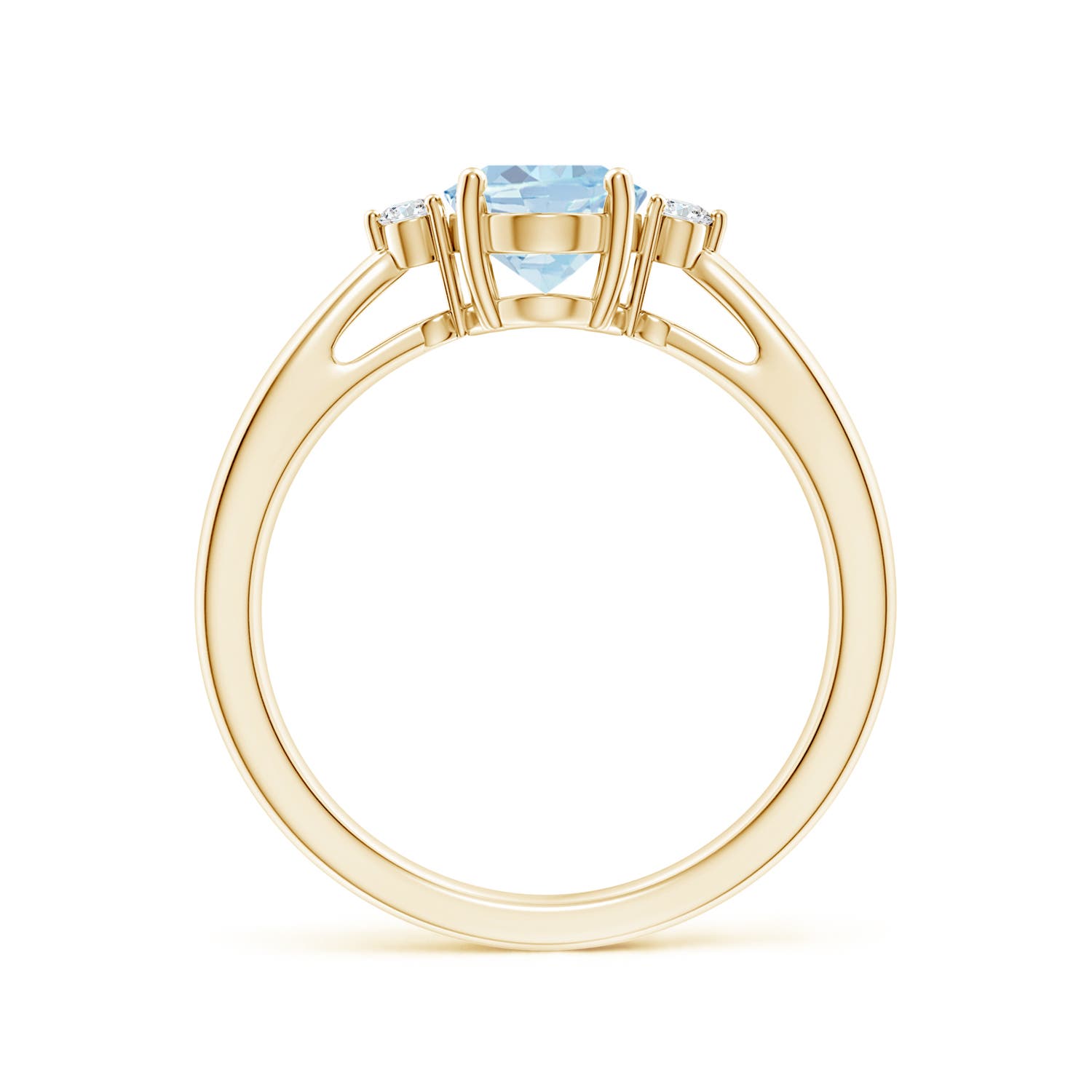 A - Aquamarine / 1.06 CT / 14 KT Yellow Gold