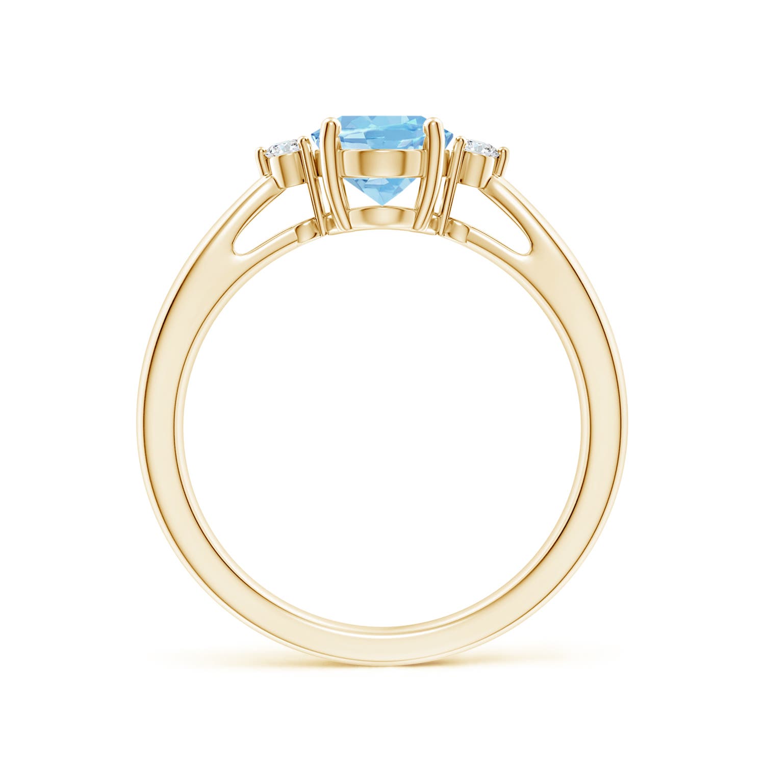 AAAA - Aquamarine / 1.06 CT / 14 KT Yellow Gold