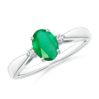 Oval A Emerald