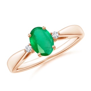 Oval A Emerald