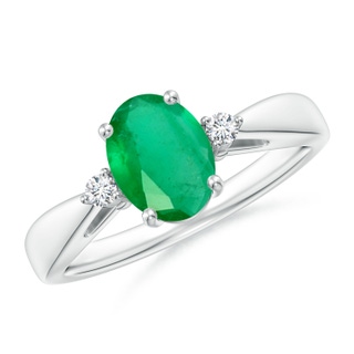 Oval A Emerald