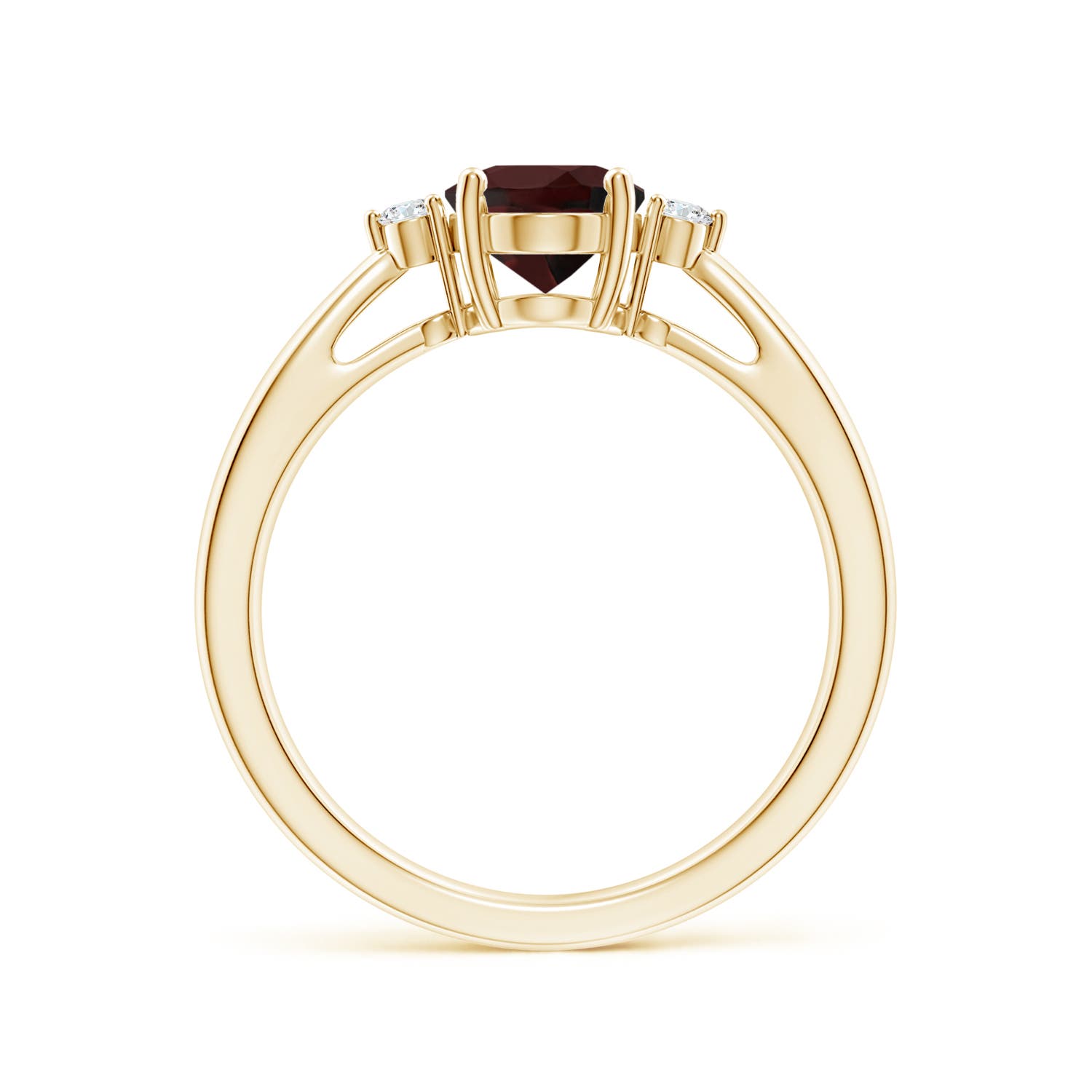 A - Garnet / 1.51 CT / 14 KT Yellow Gold