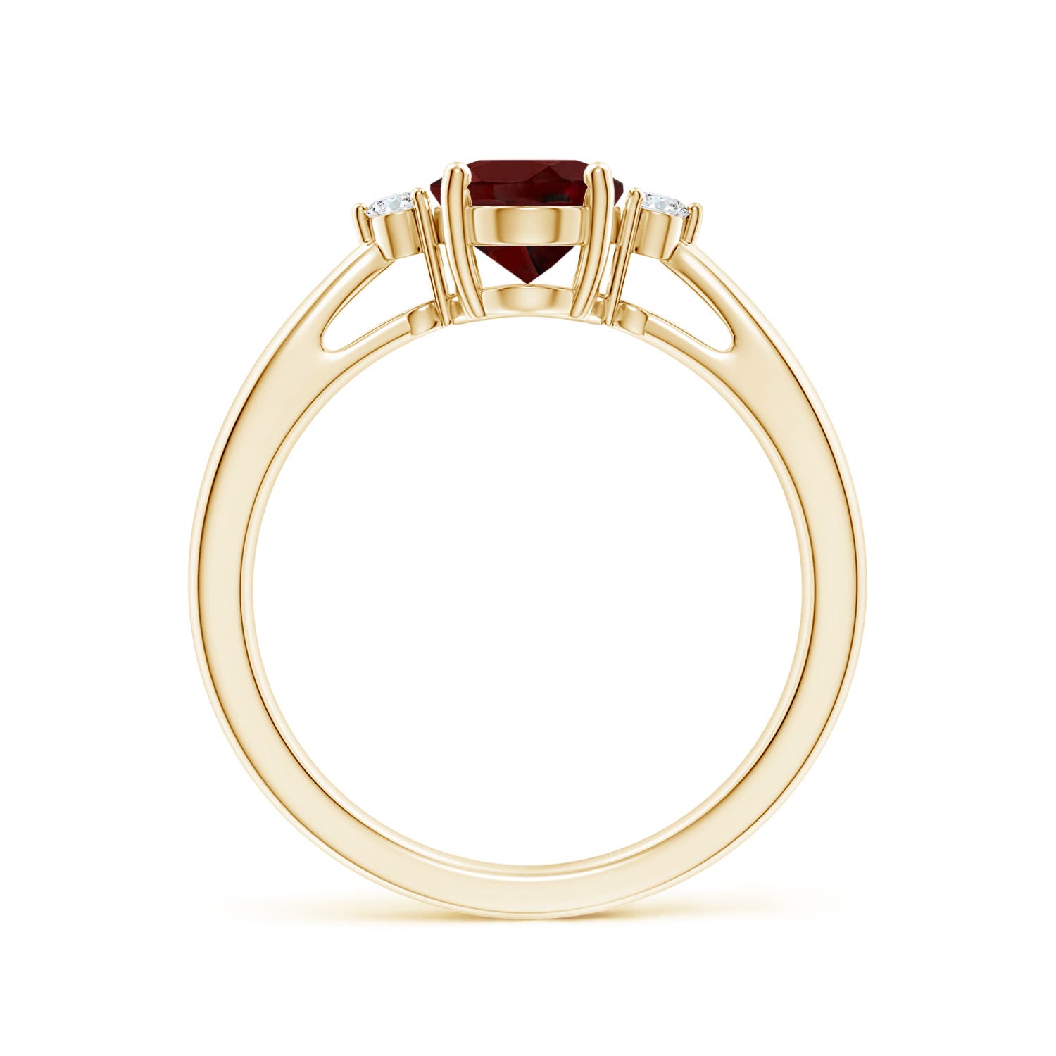 AAA - Garnet / 1.51 CT / 14 KT Yellow Gold