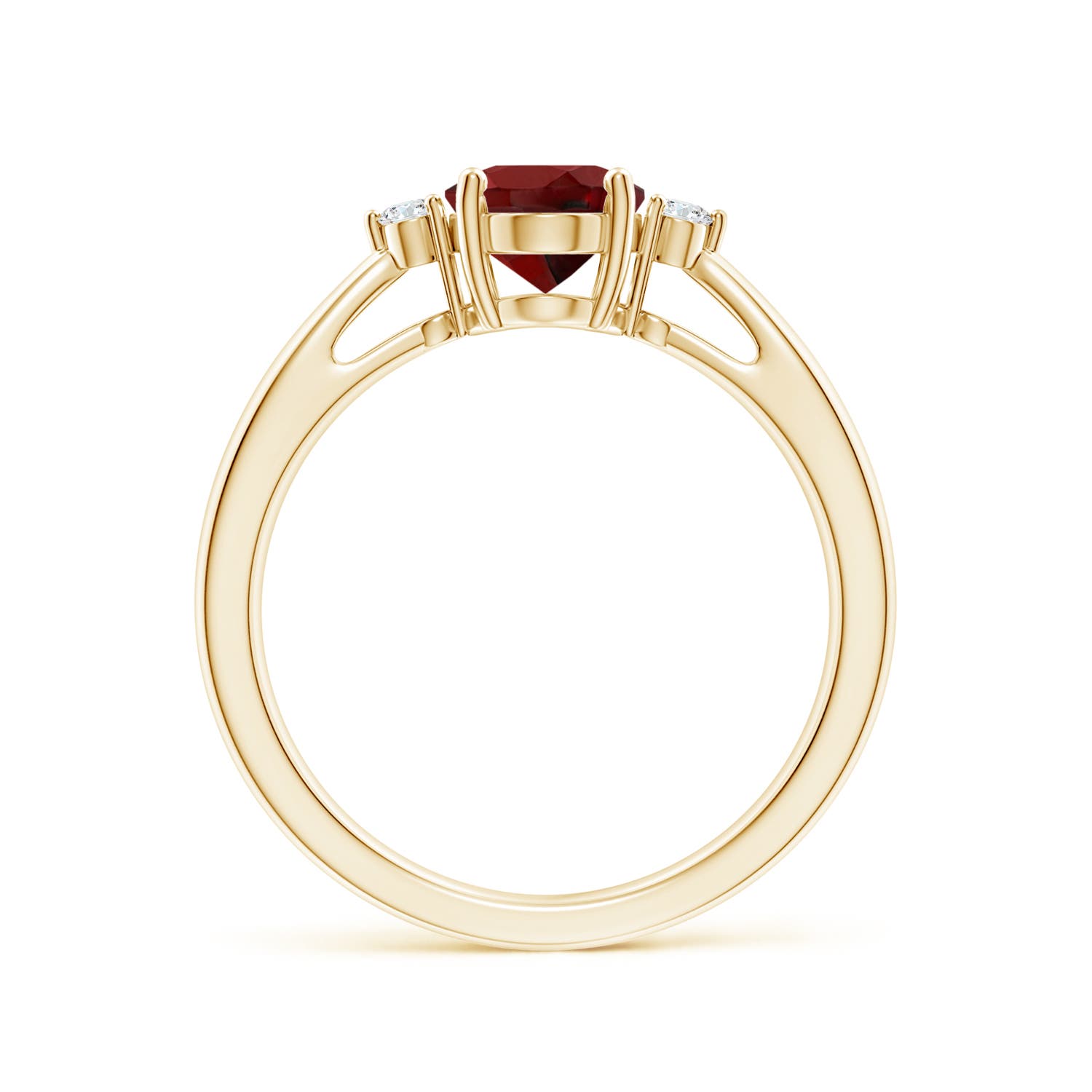 AAAA - Garnet / 1.51 CT / 14 KT Yellow Gold