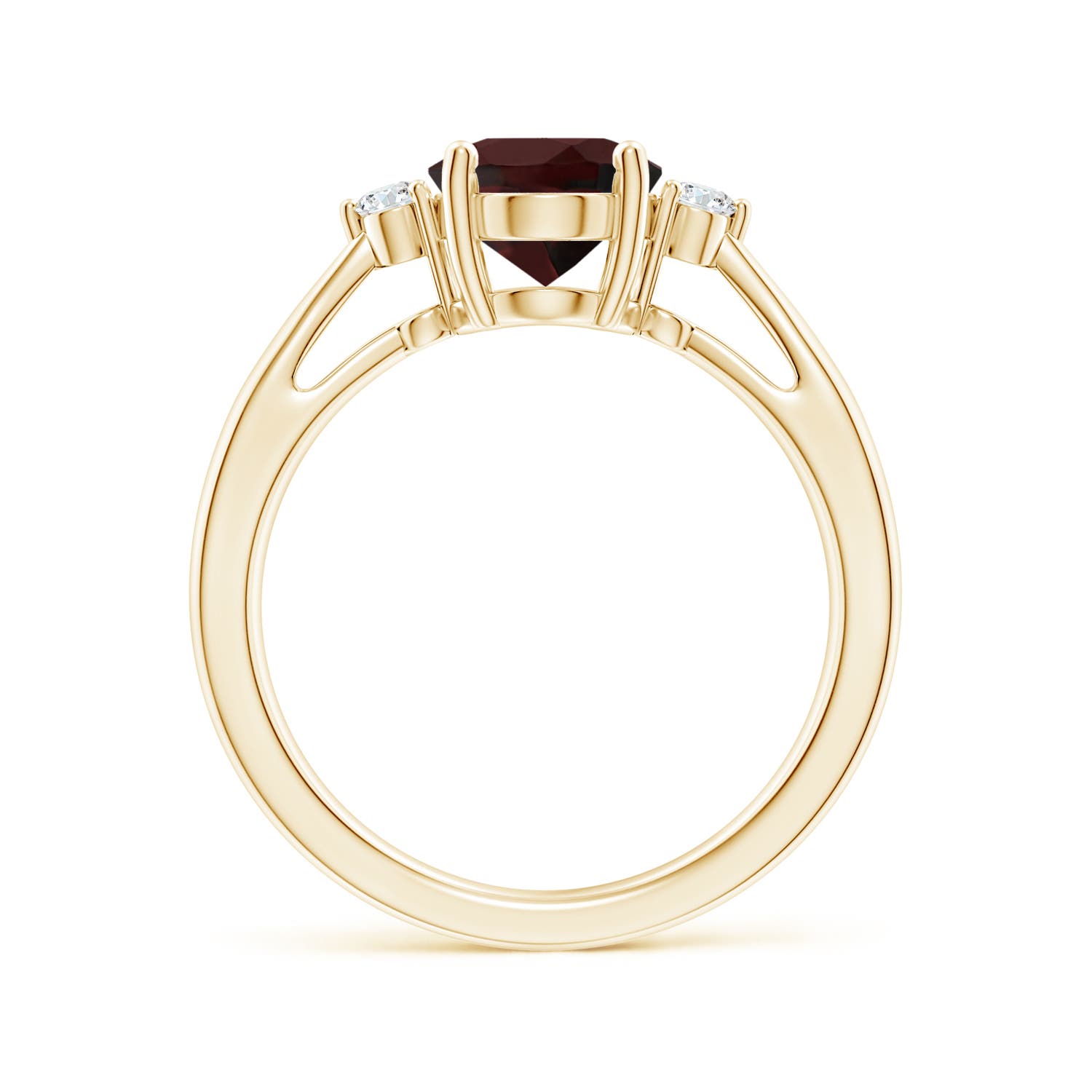 A - Garnet / 2.07 CT / 14 KT Yellow Gold